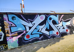 Graffiti Wall in Osijek - Photo by Kico_one (2025)