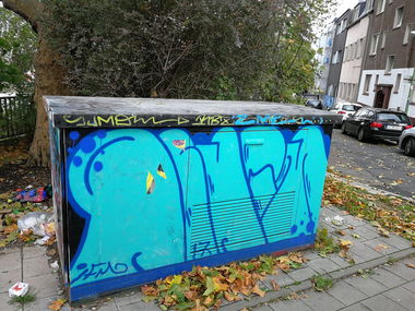 Graffiti Bombing in Essen - Photo by Kico_one - Essen, NRW, Ruhrpott (2017)