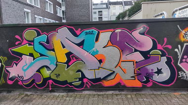 Graffiti Wall in Essen - Photo by Kico_one - Essen, NRW, Ruhrpott (2021)