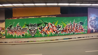 Graffiti Wall in Bochum - Photo by Kico_one - Bochum, Ruhruni, Ruhrpott (2015)