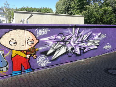 Graffiti Wall in Essen - Photo by Kico_one - Essen, Ruhrpott, NRW (2019)
