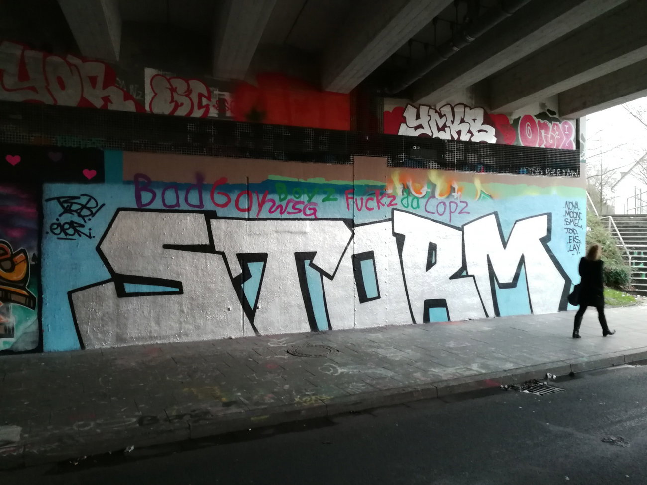 Graffiti Wall in Essen - Photo by Kico_one - Essen, NRW, Ruhrpott