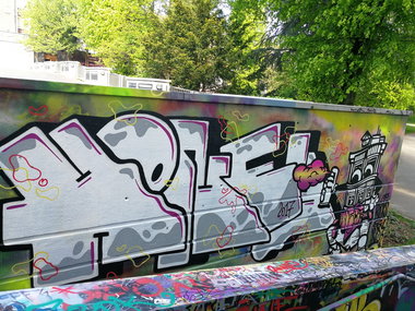 Graffiti Wall in Essen - Photo by Kico_one - Essen, Ruhrpott, NRW (2017)