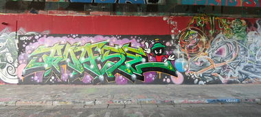 Graffiti Wall in Essen - Photo by Kico_one - Essen, Ruhrgebiet, Mase (2023)