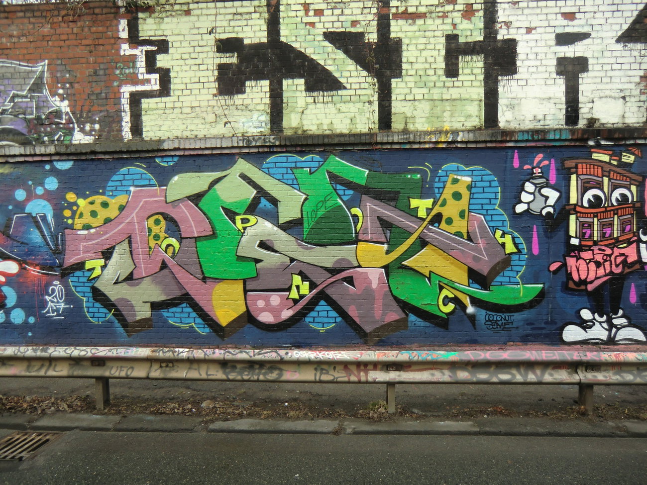 Graffiti Wall in Essen - Photo by Kico_one - Essen, Nrw, Ruhrpott (2017)