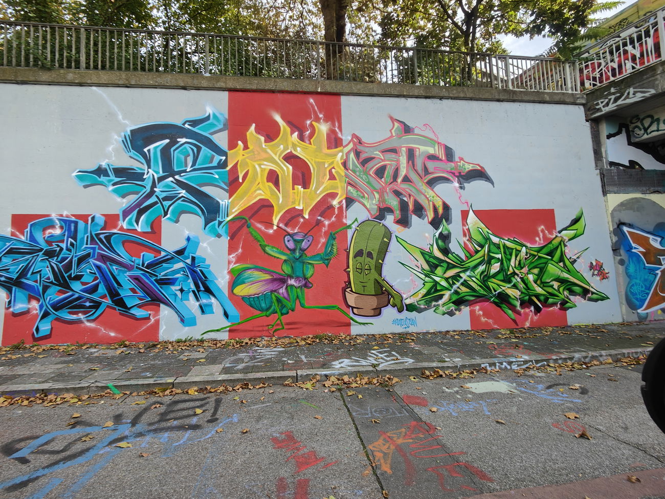 Graffiti Wall in Essen - Photo by Kico_one
