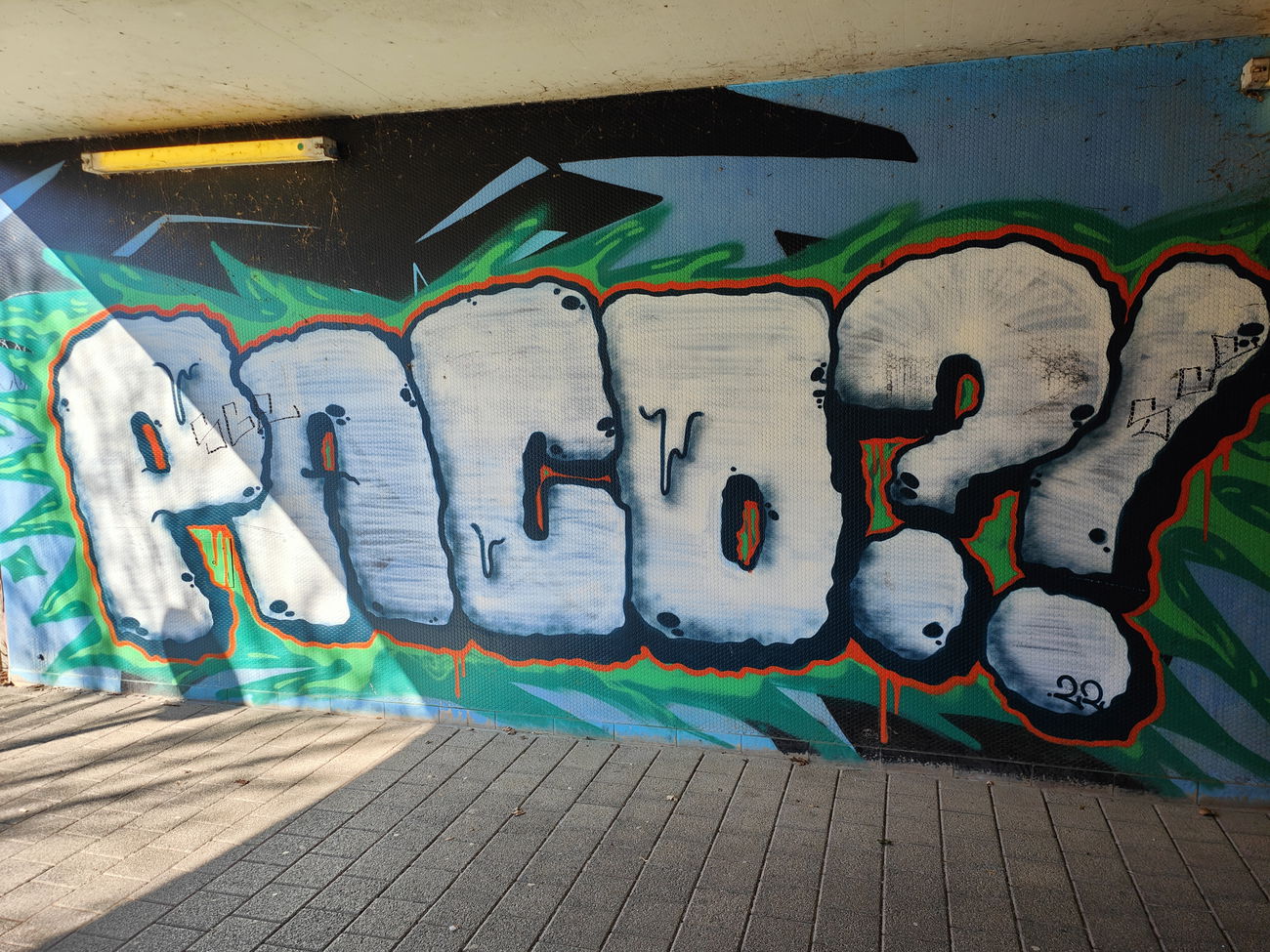 Graffiti Wall in Frankfurt - Photo by Kico_one