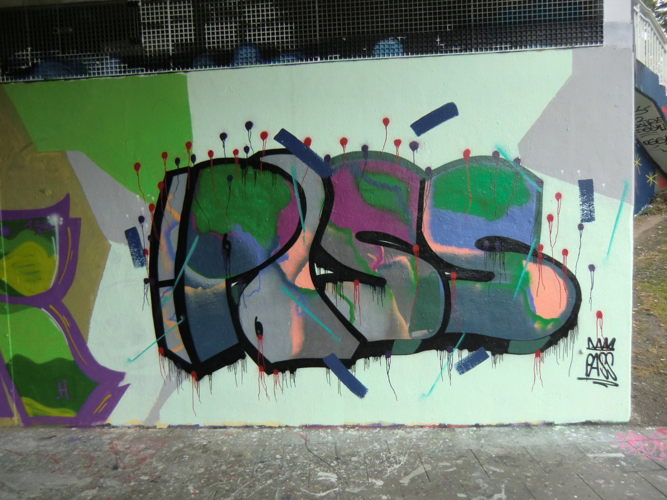 Graffiti Wall in Essen - Photo by Kico_one - Essen, NRW, Ruhrpott (2016)