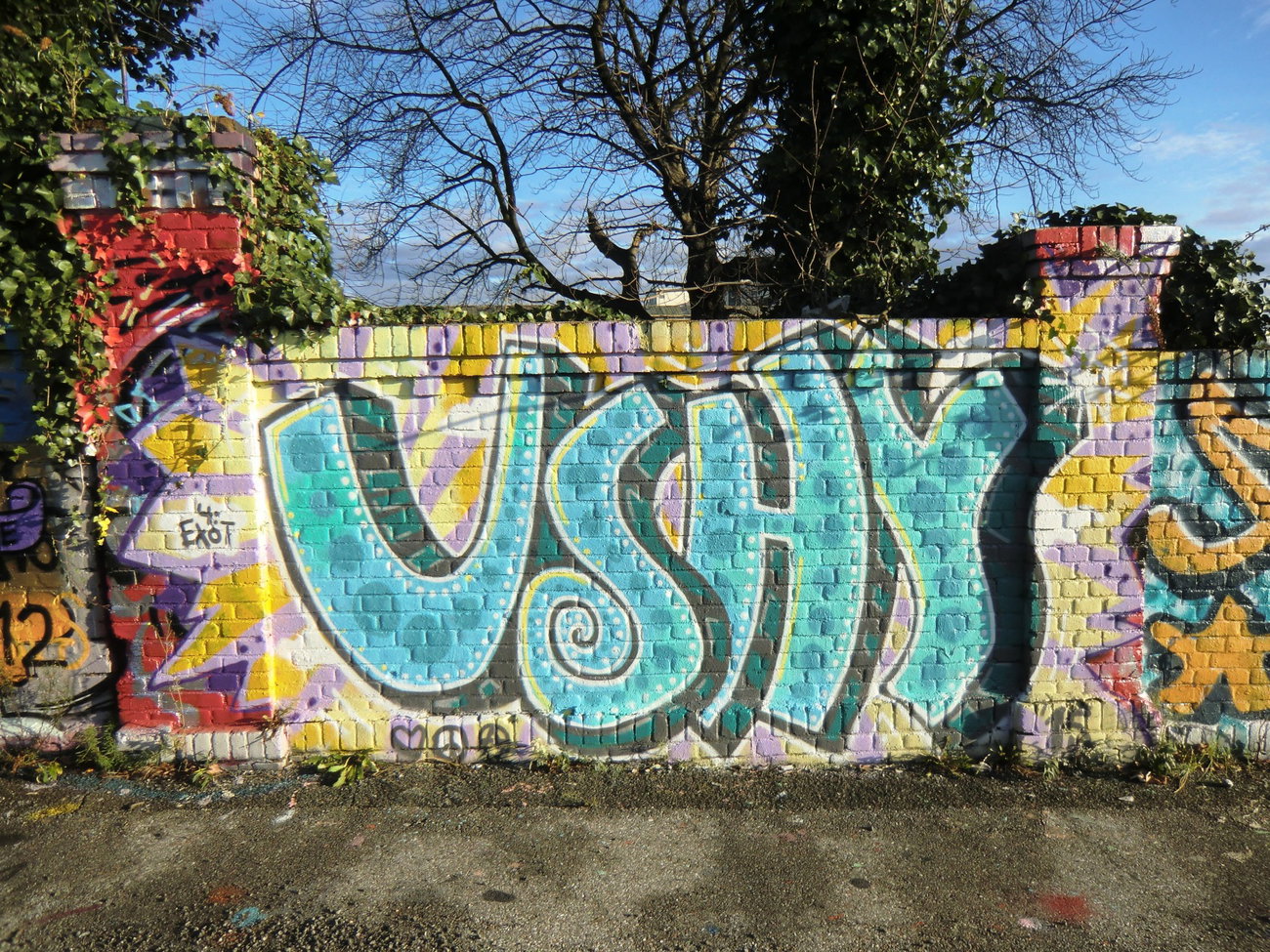 Graffiti Wall in Essen - Photo by Kico_one - Essen, NRW, Ruhrpott (2015)