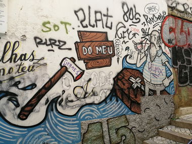 Graffiti Street Art in Lissabon - Photo by Kico_one - Lissabon, Portugal, Lisboa