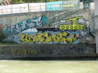 Graffiti Wall in Wien - Photo by Kico_one - Wien, Vienna, Austria