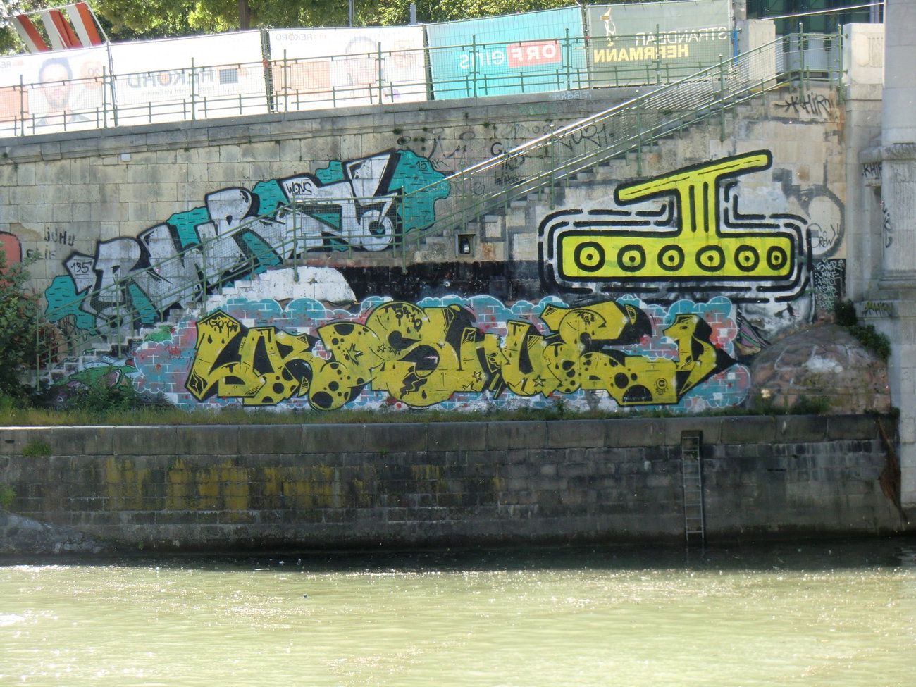 Graffiti Wall in Wien - Photo by Kico_one - Wien, Vienna, Austria