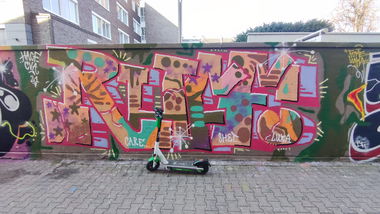 Graffiti Wall in Essen - Photo by Kico_one (2021)