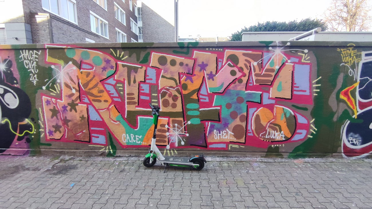 Graffiti Wall in Essen - Photo by Kico_one (2021)