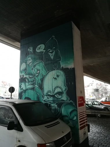 Graffiti Wall in München - Photo by Kico_one - München, Sanz