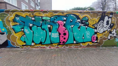 Graffiti Wall in Essen - Photo by Kico_one (2021)