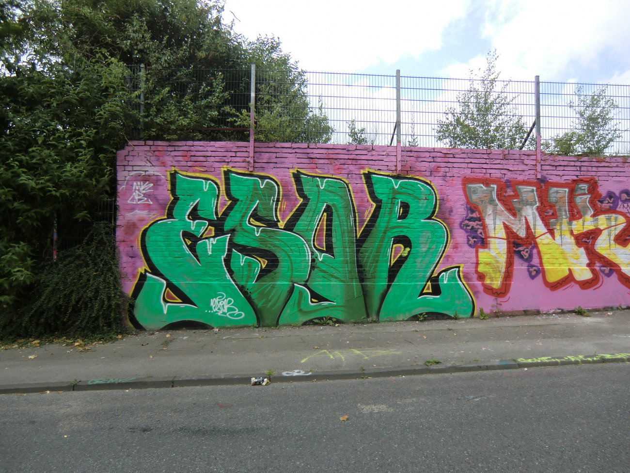 Graffiti Wall in Essen - Photo by Kico_one - Essen, NRW, Ruhrpott (2017)