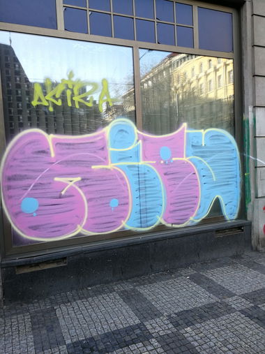 Graffiti Bombing in Prague - Photo by Kico_one - Prague, Praha