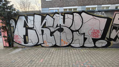 Graffiti Wall in Essen - Photo by Kico_one - Essen, Ruhrgebiet, Eksit (2023)