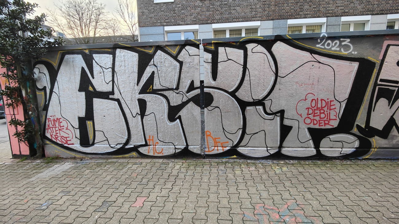 Graffiti Wall in Essen - Photo by Kico_one - Essen, Ruhrgebiet, Eksit (2023)