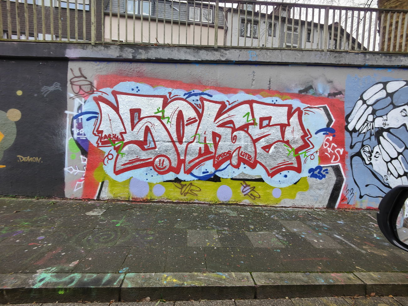 Graffiti Wall in Essen - Photo by Kico_one - Essen, Soke (2023)