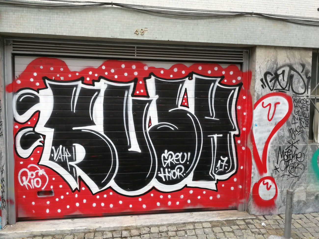 Graffiti Bombing in Lissabon - Photo by Kico_one - Lissabon, Portugal, Lisboa