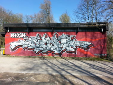 Graffiti Wall in Gelsenkirchen - Photo by Kico_one - Gelsenkirchen, Revierpark
