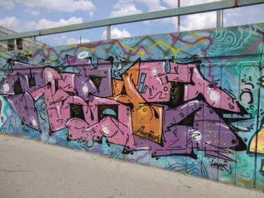 Graffiti Wall in Osijek - Photo by Kico_one - Osijek, Croatia, Hrvatska