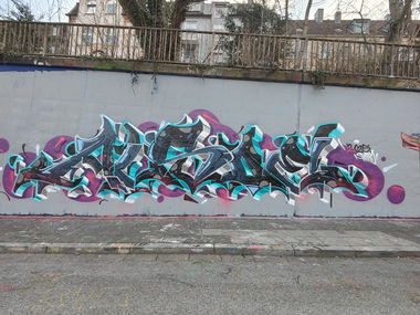 Graffiti Wall in Essen - Photo by Kico_one (2025)