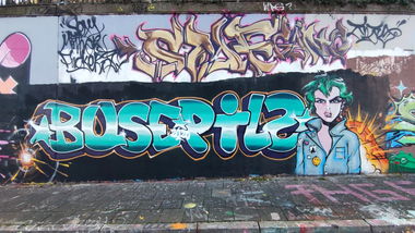 Graffiti Wall in Essen - Photo by Kico_one (2021)