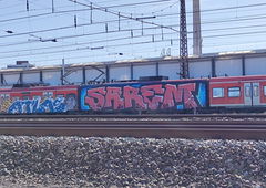 Graffiti Train in Essen - Photo by Kico_one (2021)