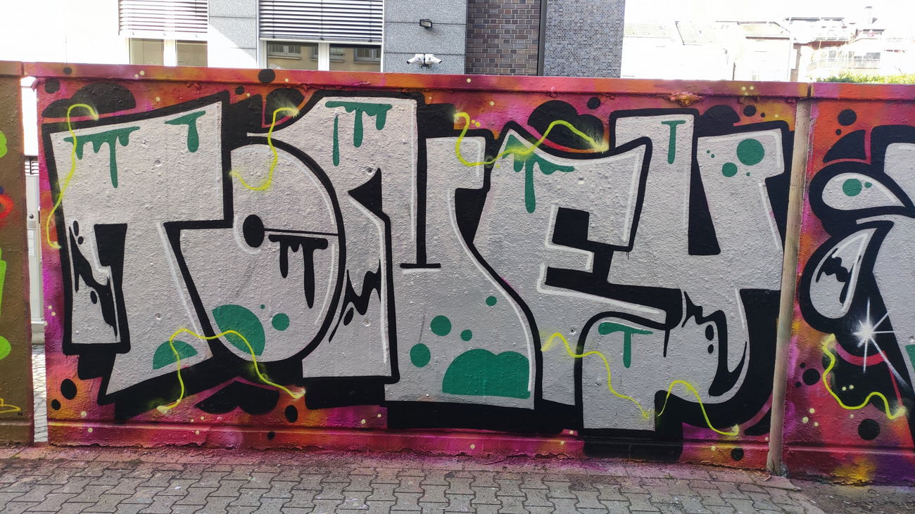Graffiti Wall in Essen - Photo by Kico_one (2021)