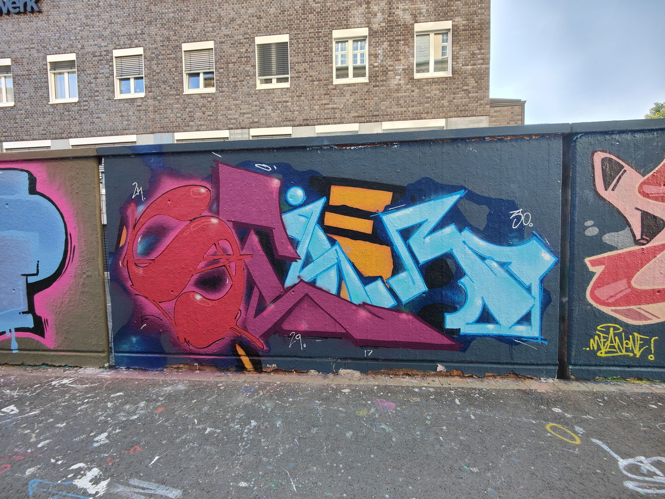 Graffiti Wall in Essen - Photo by Kico_one (2024)