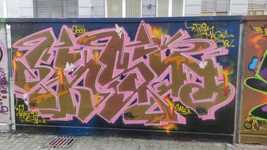 Graffiti Wall in Essen - Photo by Kico_one (2021)