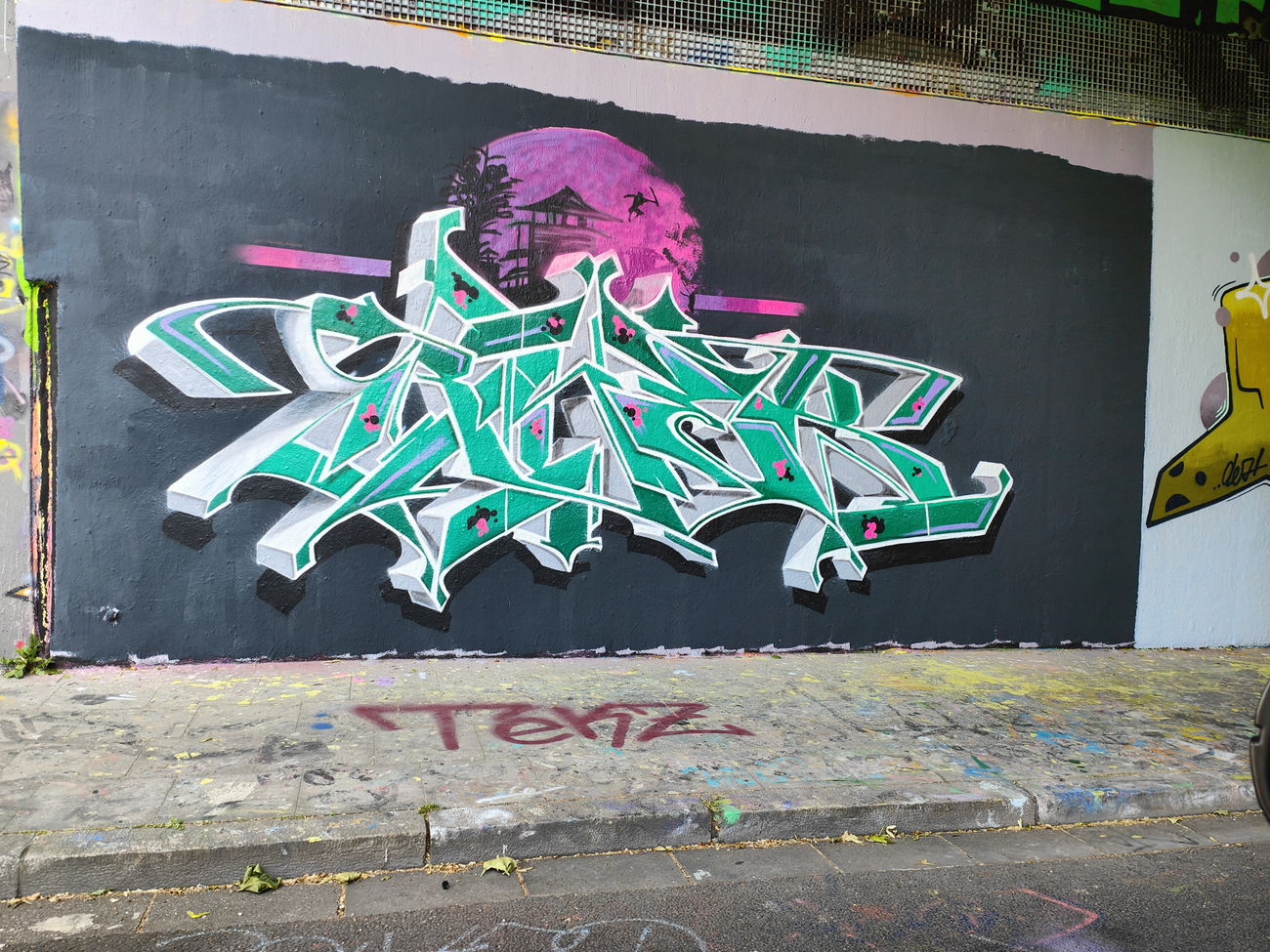 Graffiti Wall in Essen - Photo by Kico_one (2023)