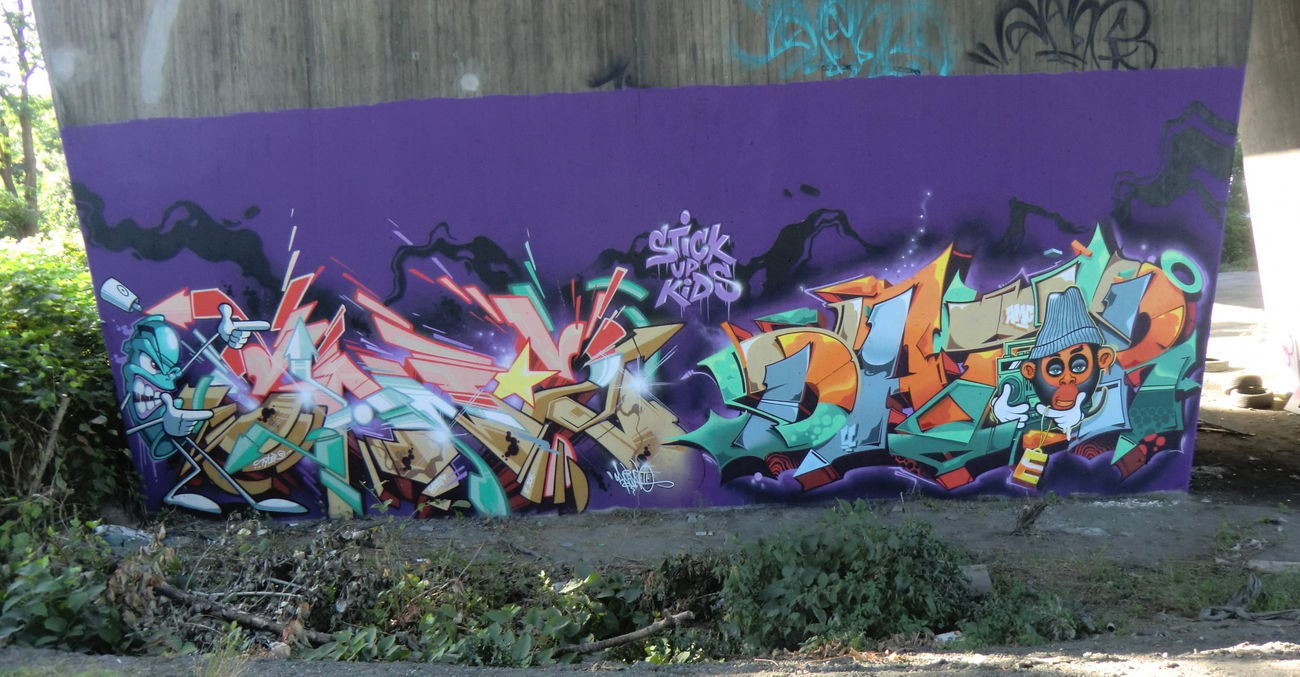 Graffiti Wall in Essen - Photo by Kico_one - Essen, NRW, Ruhrpott (2016)
