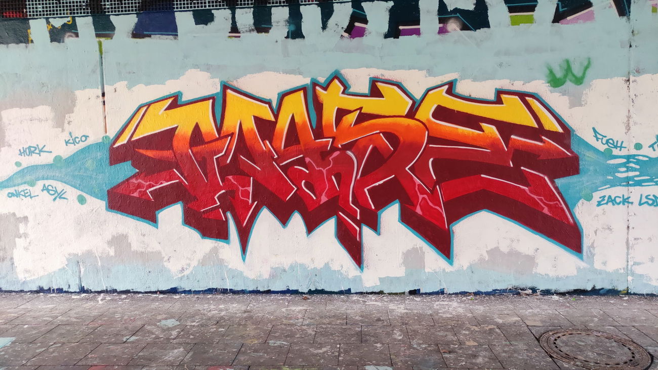Graffiti Wall in Essen - Photo by Kico_one (2021)