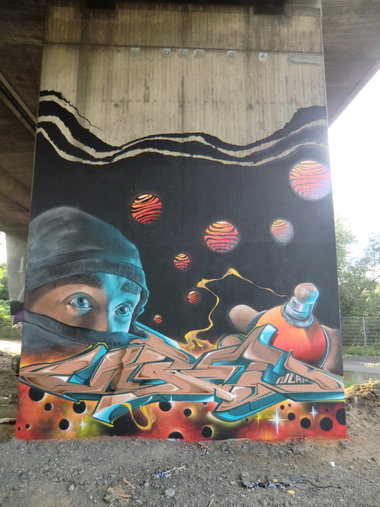 Graffiti Wall in Essen - Photo by Kico_one - Essen, NRW, Ruhrpott (2017)