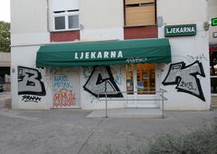 Graffiti Bombing in Zadar - Photo by Kico_one - Zadar, Croatia, BCK
