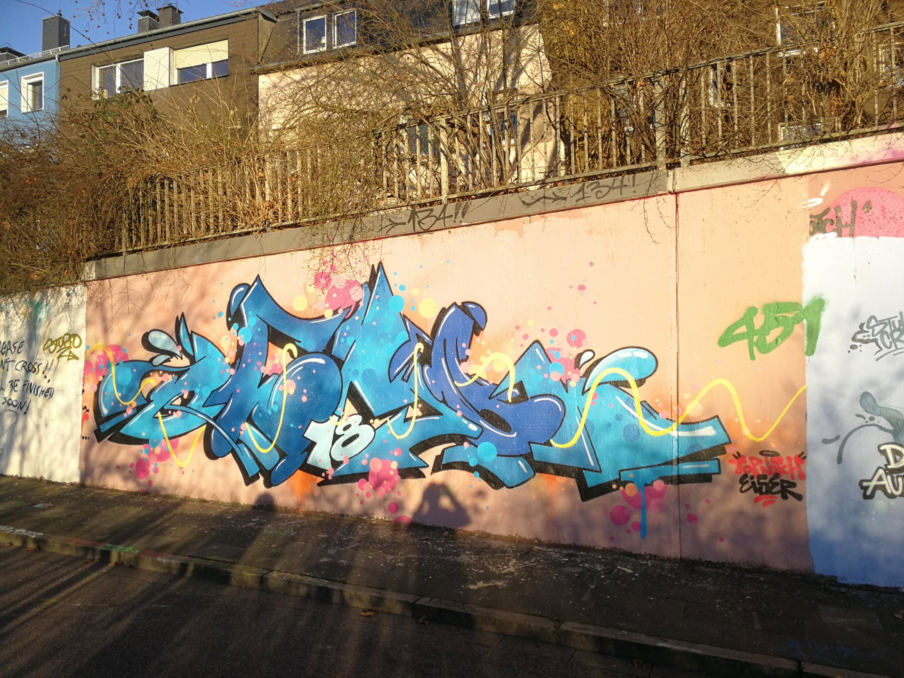 Graffiti Wall - Photo by Kico_one - Essen, Ruhrpott