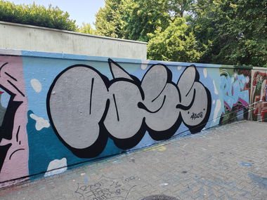 Graffiti Wall in Essen - Photo by Kico_one (2023)
