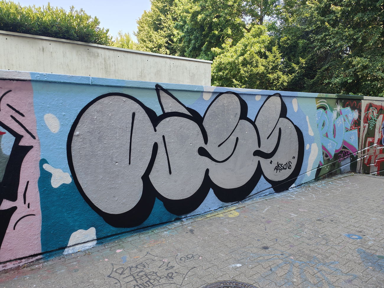 Graffiti Wall in Essen - Photo by Kico_one (2023)