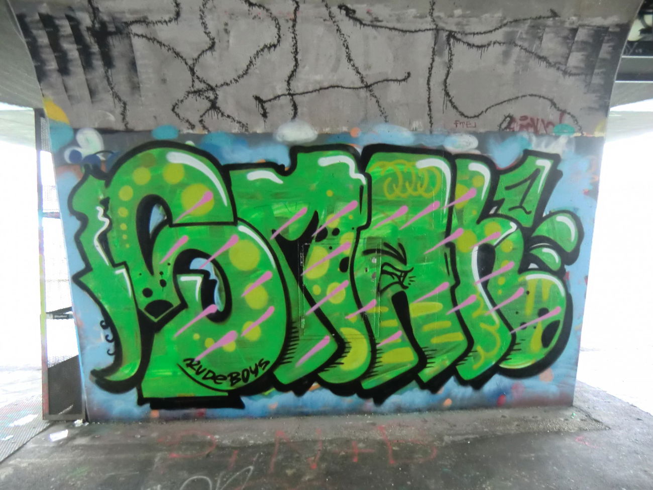 Graffiti Wall in Wien - Photo by Kico_one - Wien, Österreich, Vienna (2016)