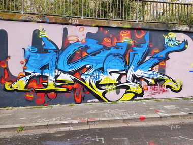 Graffiti Wall in Essen - Photo by Kico_one (2025)