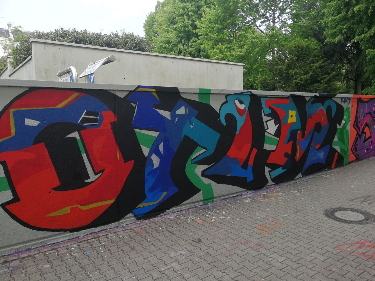 Graffiti Wall in Essen - Photo by Kico_one - Essen, NRW, Ruhrpott (2020)