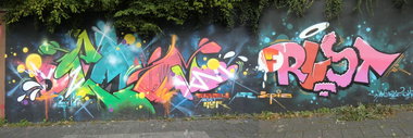 Graffiti Wall in Essen - Photo by Kico_one - Essen, NRW, Ruhrpott (2017)