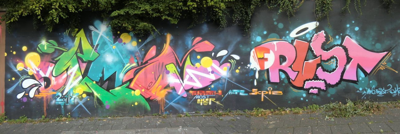 Graffiti Wall in Essen - Photo by Kico_one - Essen, NRW, Ruhrpott (2017)