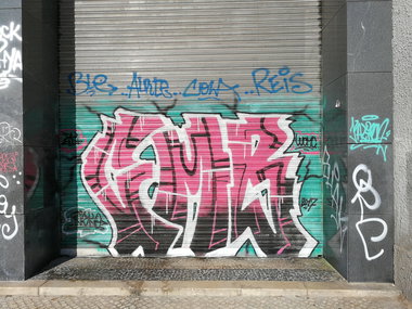 Graffiti Wall in Lissabon - Photo by Kico_one - Lissabon, Lisboa, Portugal