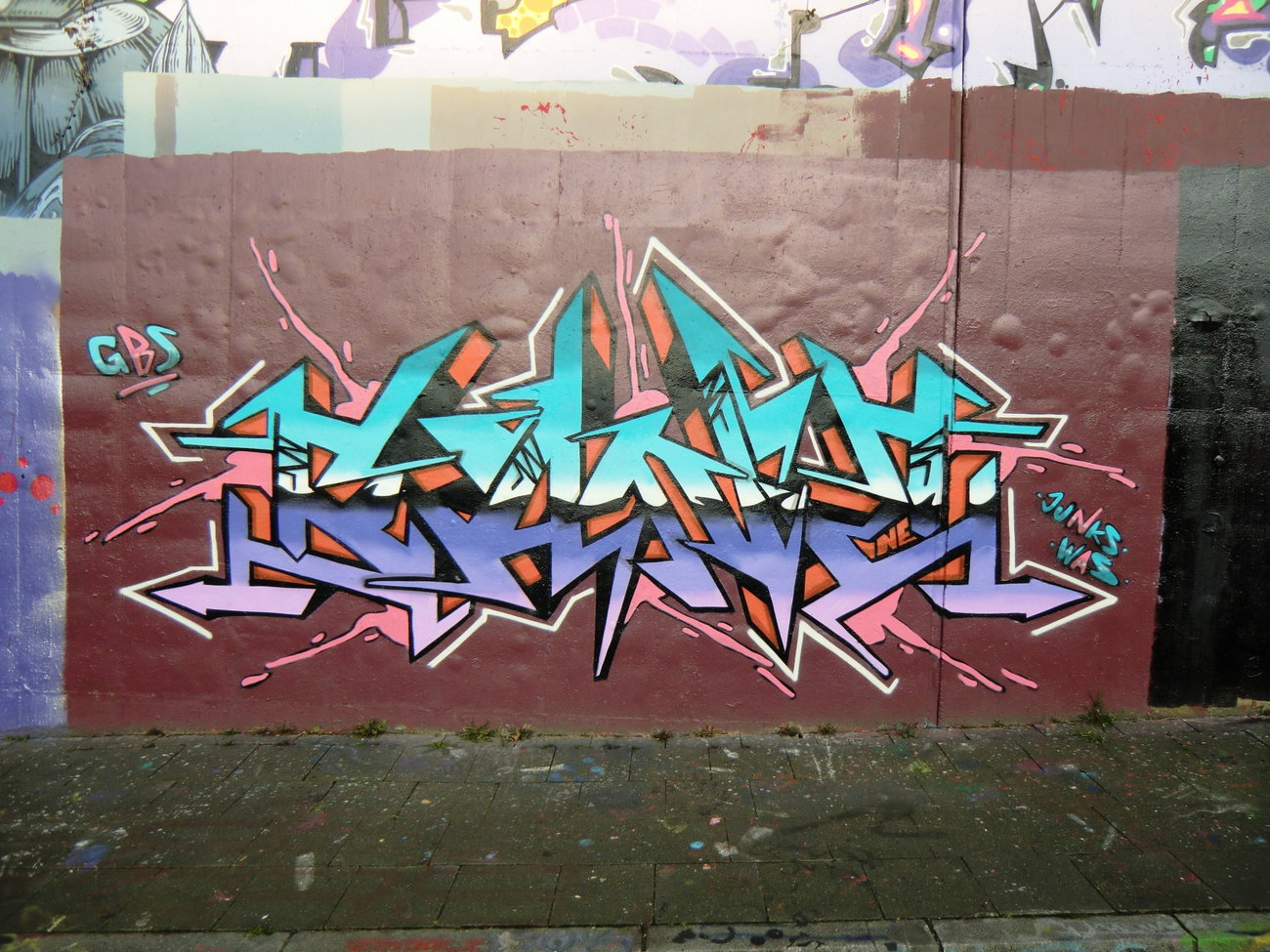 Graffiti Wall in Germany - Photo by Kico_one - Essen, Nrw, Ruhrpott (2016)