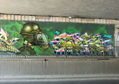 Graffiti in Essen - Photo by Kico_one - Essen, Hafendampf, Orsn (2015)